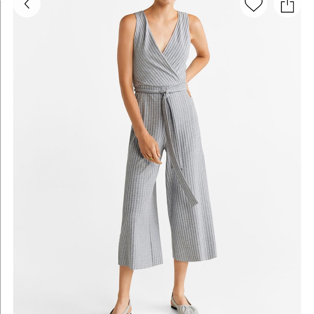 Mango ribbed jumpsuit